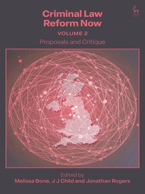 cover image of Criminal Law Reform Now, Volume 2